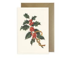 Rossi Weihnachtskarten-Box Stechpalme