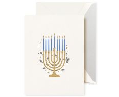 Crane Billett-Box Hanukkah Menorah