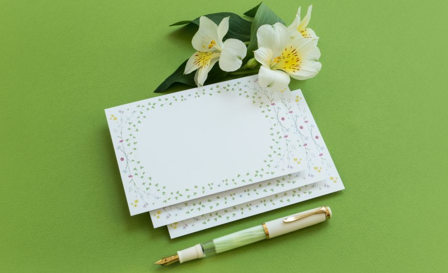Briefkarten-Set "Frühling" aus der Kollektion "Vier Jahreszeiten"