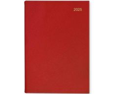 Leathersmith Chelsea Wochenkalender 2025 Red