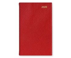Leathersmith The Regent Wochenkalender 2026 Red