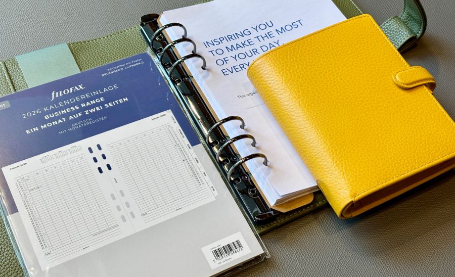 Filofax Kalendereinlagen für das Jahr 2026 sind eingetroffen!