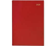 Leathersmith Chelsea Wochenkalender 2026 Red