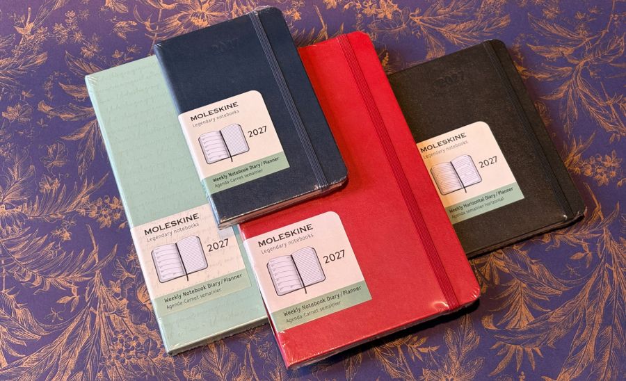 Moleskine Kalender f&uuml;r das Jahr 2027 sind eingetroffen!