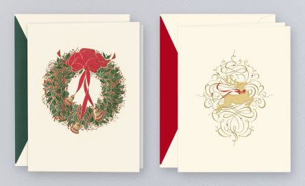 Edle Weihnachtskarten von Crane