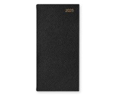 Leathersmith The Oxford Wochenkalender 2025 Black