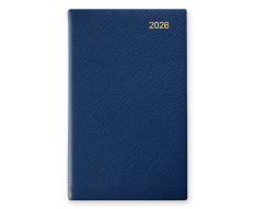 Leathersmith The Regent Wochenkalender 2025 Midnight Blue