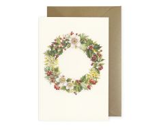 Rossi Weihnachtskarten-Box Weihnachtsbaum Kranz