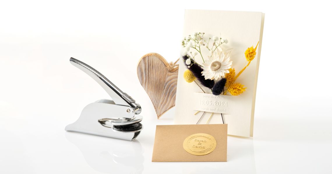 Prägezange mit individueller Gravur