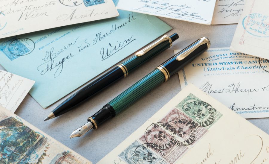 Die klassische Pelikan Souver&auml;n Serie mit F&uuml;llhalter & Kugelschreiber