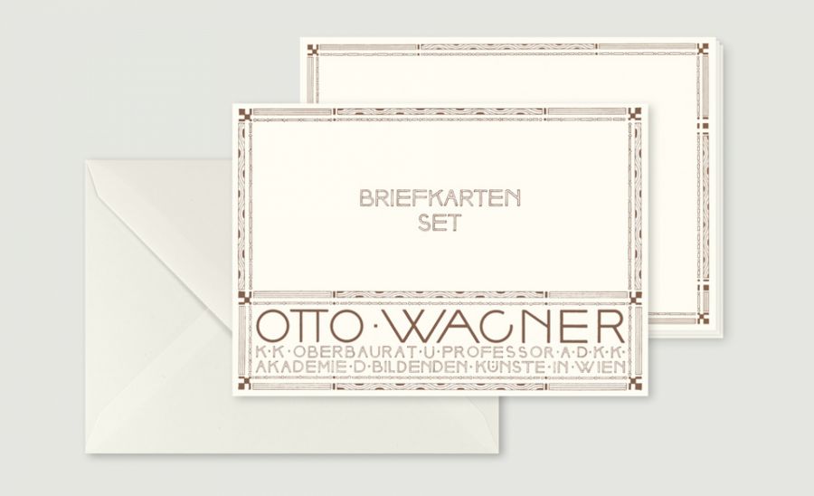 Briefkarten-Set Otto Wagner bei Huber & Lerner